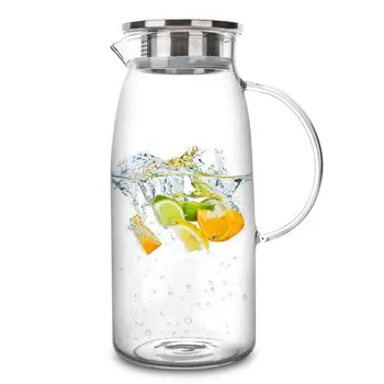 Glass Hot/Cold Water Jug