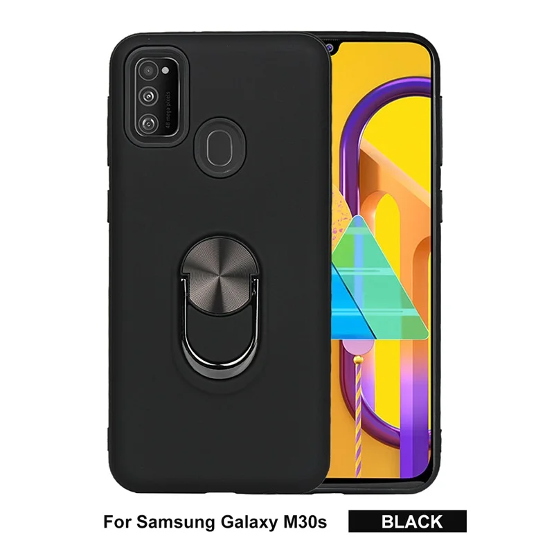 Чехол для телефона для samsung m30s чехол роскошное магнитное металлическое кольцо TPU PC силиконовый чехол s для samsung Galaxy m30S противоударный