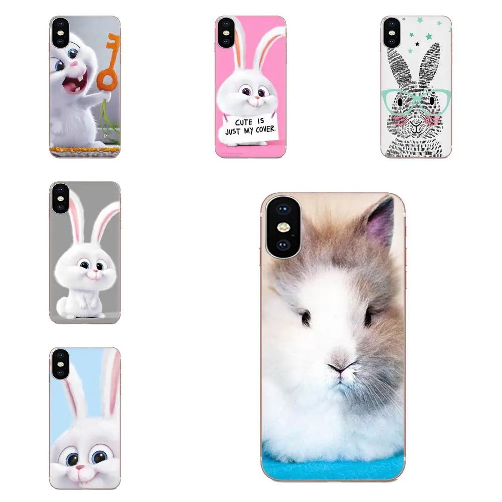 

For Huawei Honor 4C 5A 5C 5X 6 6A 6X 7 7A 7C 7X 8 8C 8S 9 10 10i 20 20i Lite Pro Soft Phone Cases Cute Lovely Funny Rabbit
