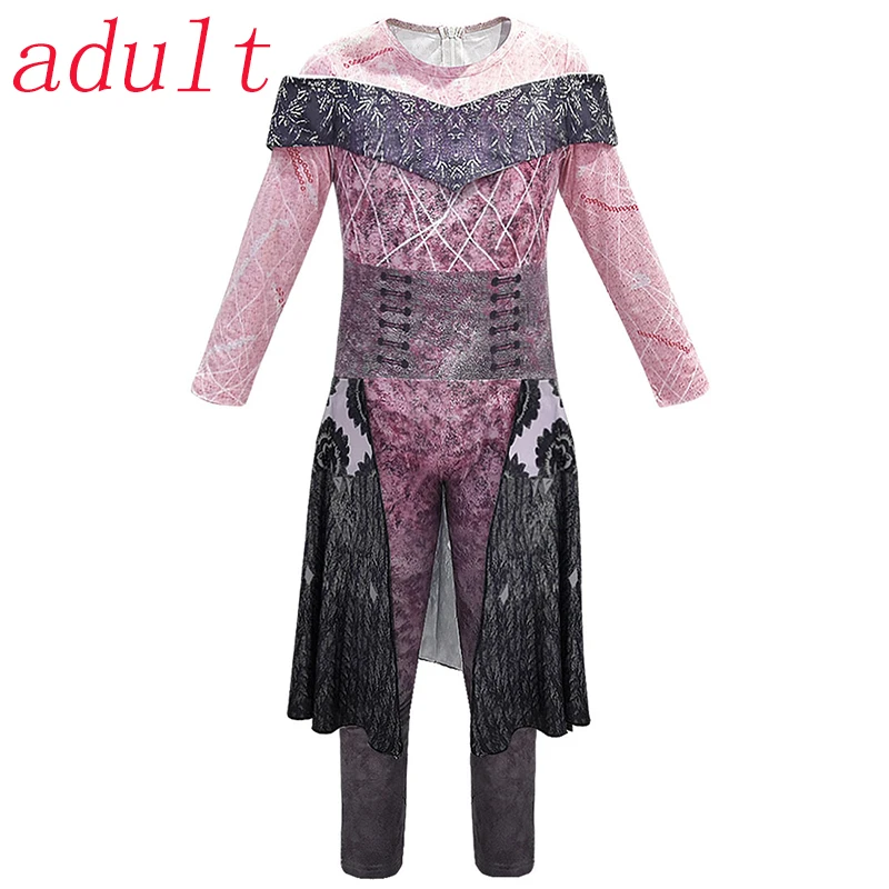 style1 Фильм потомки 3 Одри комбинезон для косплея костюм на Хэллоуин колготки с принтом платье - Цвет: style1