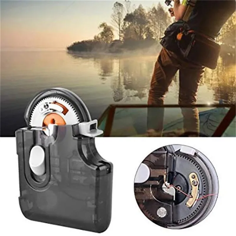 

2019 High Quality Automatic Fishing Hook Tier Electric Tying Line Machine Tackle Accessories New Fish Tools