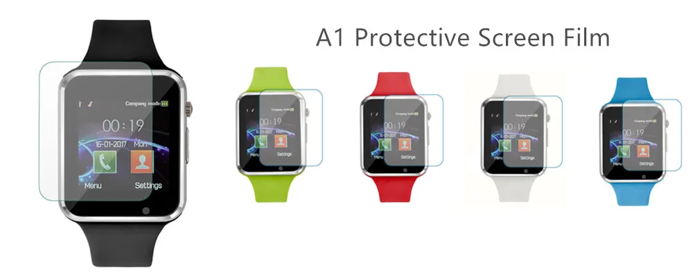 Bluetooth A1 Смарт часы спортивные трекер для мужчин и женщин Smartwatch IP67 Водонепроницаемый A1 часы для Android IOS PK P68 IW8 IW9 Мода