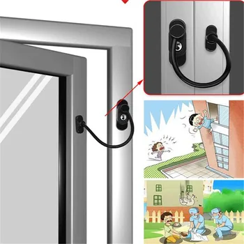 

Door Window Lock Internal and External Window Limit Locks Kids Window Latches Child Protection Safety Security Window Limiter
