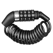 

New Bike Lock 4 Digit Code Combination Bicycle Lock Bicycle Security Lock Bicycle Equipment MTB Anti-theft Lock Bike Accessories