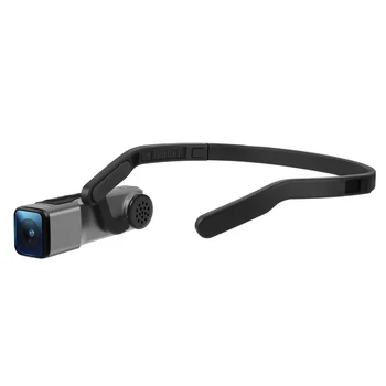 

Head-Cam camcorder rechargeable IP65 waterproof design auto funcus wearable video camera 4K 60fps HD body camera adjustable