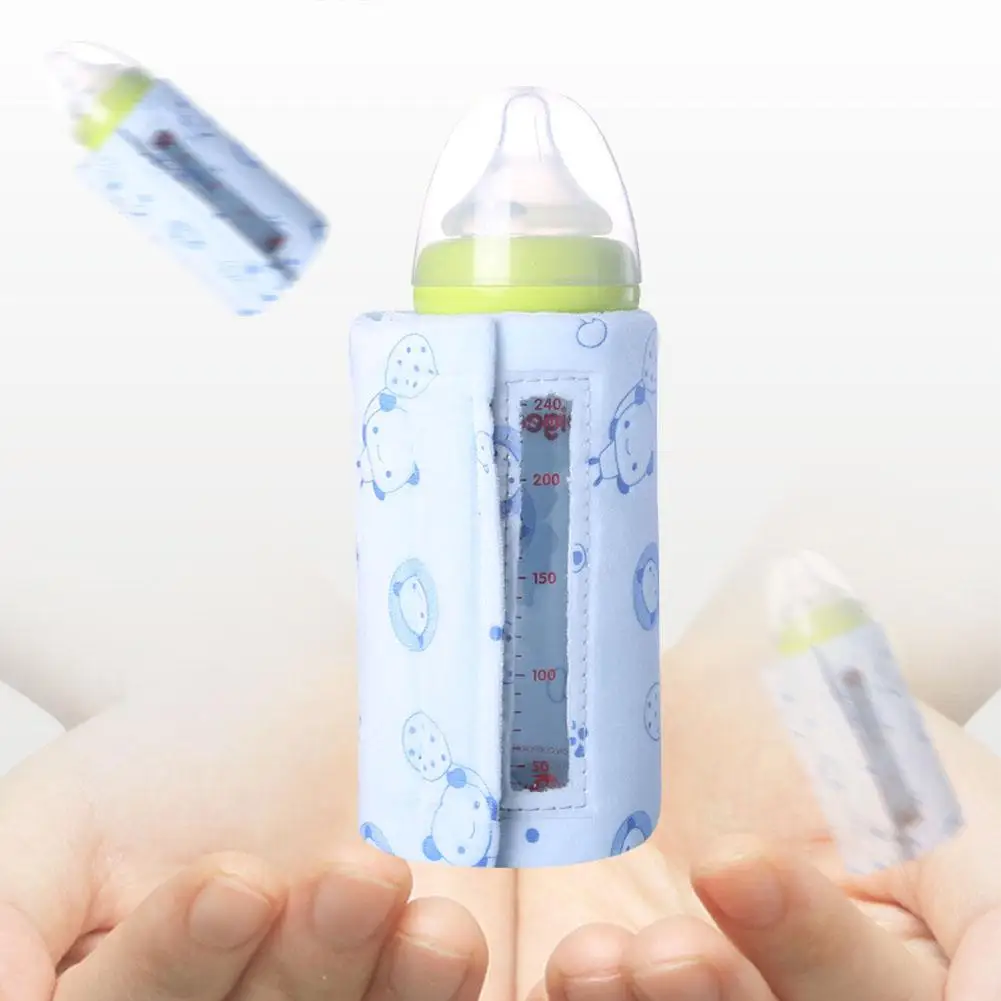Термобутылка для бутылок, USB, теплоизоляция, подогреватель для бутылок, 3 уровня, регулировка температуры