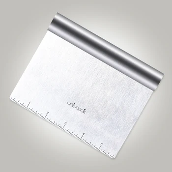 

Stainless Steel Pizza Dough Scraper Cutter Butter Knife Baking Pastry Spatulas Kitchen Accessories Cake Decoration Tools EE5