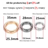 5Pcs Spring O-Ring Buckles Clips Carabiner Purses Handbags Round Push Trigger Snap Hooks For DIY jewellery Making Accessories ► Photo 2/6