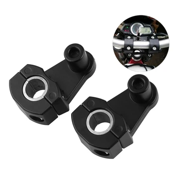 

Motorcycle Handlebar Handle Universal Aluminium Alloy Fat Bar Mount Clamps Riser Motorcycle Accessories