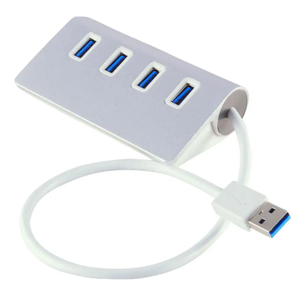4 порта USB 3 0 концентратор разветвитель адаптер мини портативный несколько портов