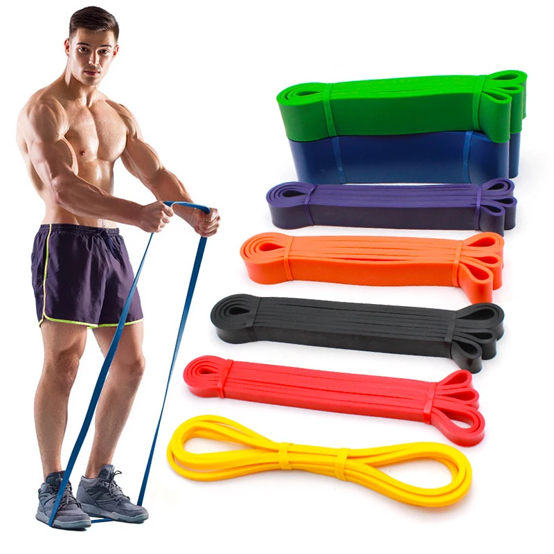 HEAVY DUTY PULL UP RESISTANCE BANDS LOOP POWER GYM FITNESS EXERCISE YOGA WORKOUT 