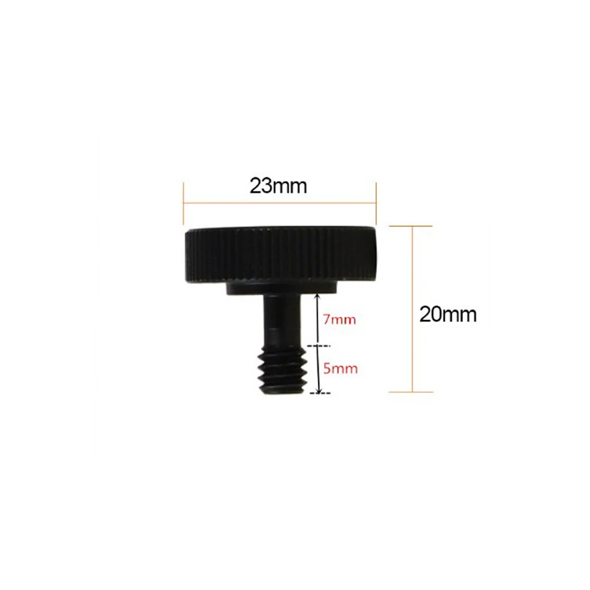 1/4 Male to 1/4 Female Screw Adapter, For Double L-Type Flash Light Bracket Photograph Studio Camera Accessories