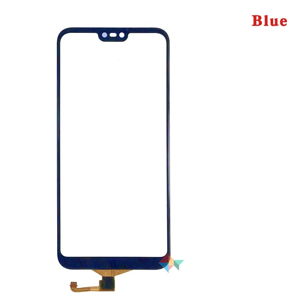 Высокое качество 5,8" для huawei P20 Lite Nova 3E сенсорный экран дигитайзер Переднее стекло объектив сенсорная панель Черный Белый Золотой синий - Цвет: Blue No Tool