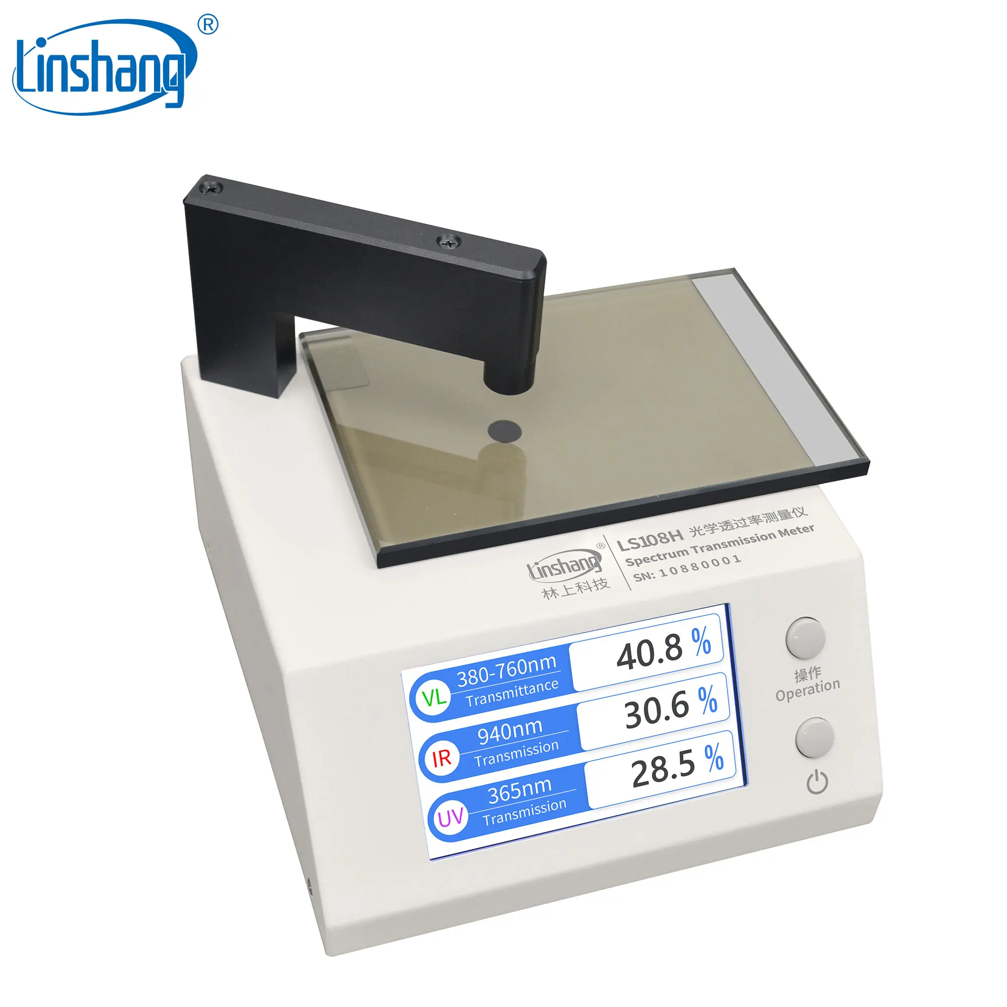 Linshang Ls108h Spectrum Transmission Meter Transmittance Meter For