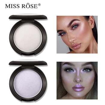 

MISS ROSE Shimmer Highlighter Powder Hightlighter Maquillage Facial Bronzers Palette Hightlight Makeup Glow Illuminator Contour