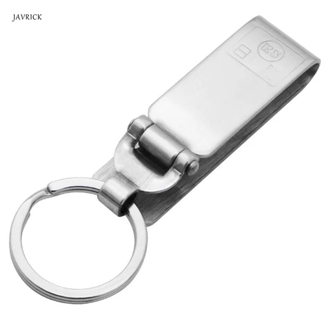 1pc Metal Carabiner Keychain Key Clip Hook, Key Rings Key Chain Ring Holder Organizer for Car Key Finder,Temu