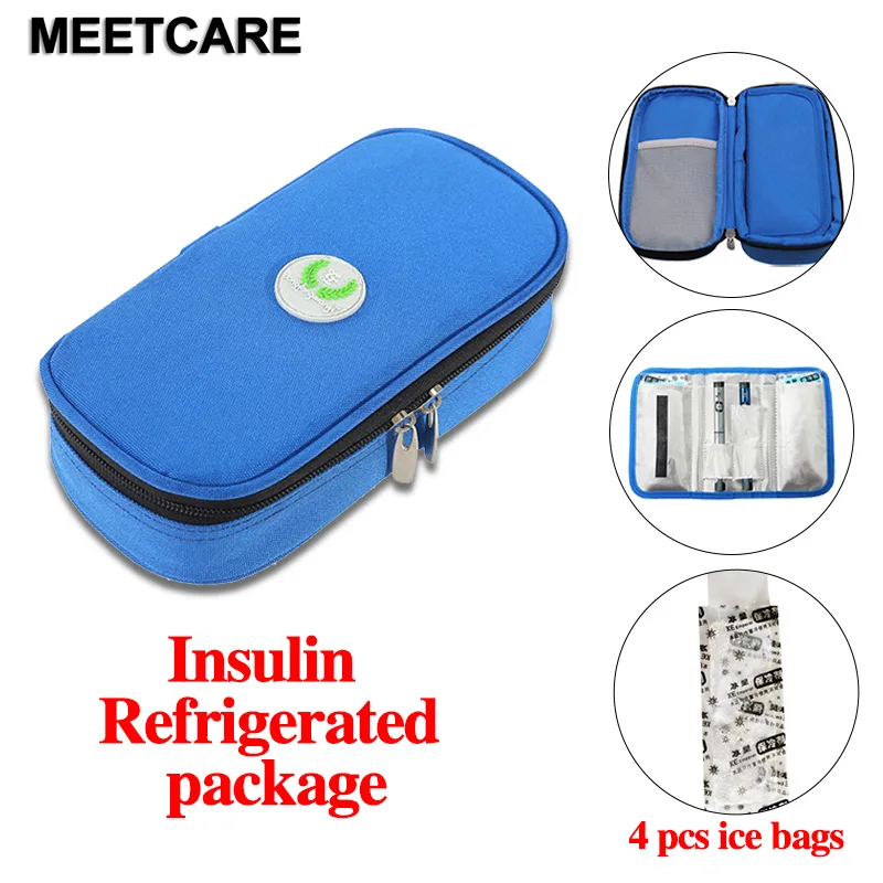Portable Insulin Cooler Travel Bag Insulated Diabetic Insulin Travel