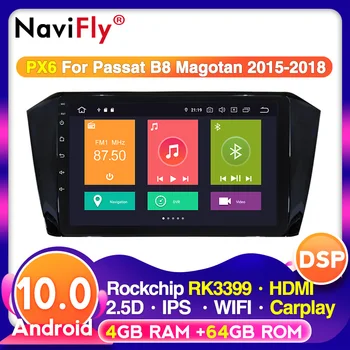 

2DIN 4G LTE IPS DSP Android 10 Car Radio For VW/Volkswagen/Passat b8 Magotan 2015-2018 2 din Autoradio Multimedia GPS DVR Camera