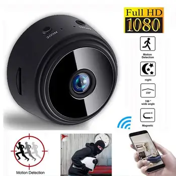 

A9 1080P Wifi Mini Camera Micro Camcorder Video Recorder IR Night Vision Camcorder Phone APP Remote Monitor Detection