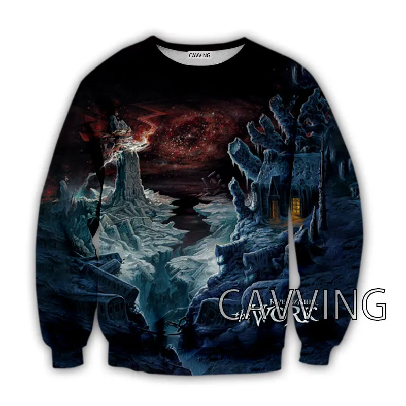 New Fashion Women/Men's 3D Print Rivers of Nihil Crewneck Sweatshirts Harajuku Styles Tops Long Sleeve | Мужская одежда