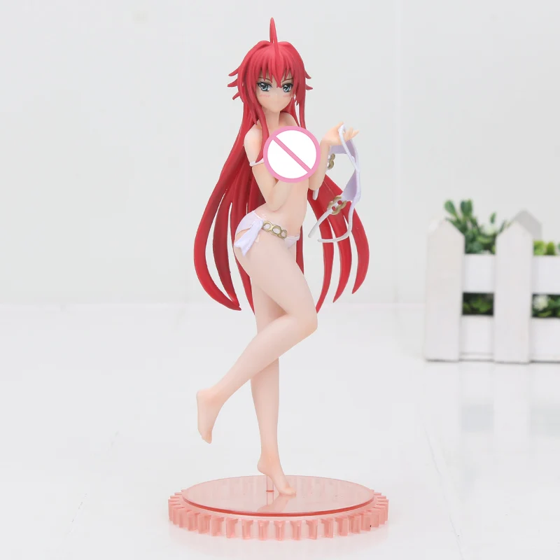 4 without box Аниме средней школы DxD Фигурка кролика девушки Rias Gremory Himejima Akeno купальники Ver. 1/12 Масштаб ПВХ фигурка модель игрушки - Цвет: 4 without box