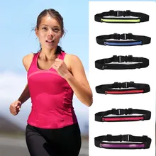 Sports Bag Jogging and Travel Waist Bag Women Portable fanny Pack For Women Zipper Banana Bag Anti-theft Kidney Bag