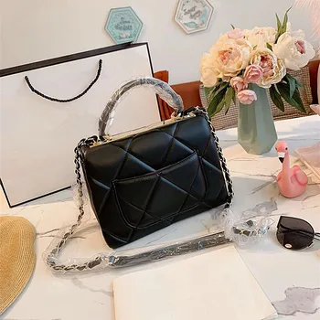

Women's 2020 Luxury Famous Brand Handbags and Shoulder Casual Totes Lady Large Capacity Pocket Woman Black Bag