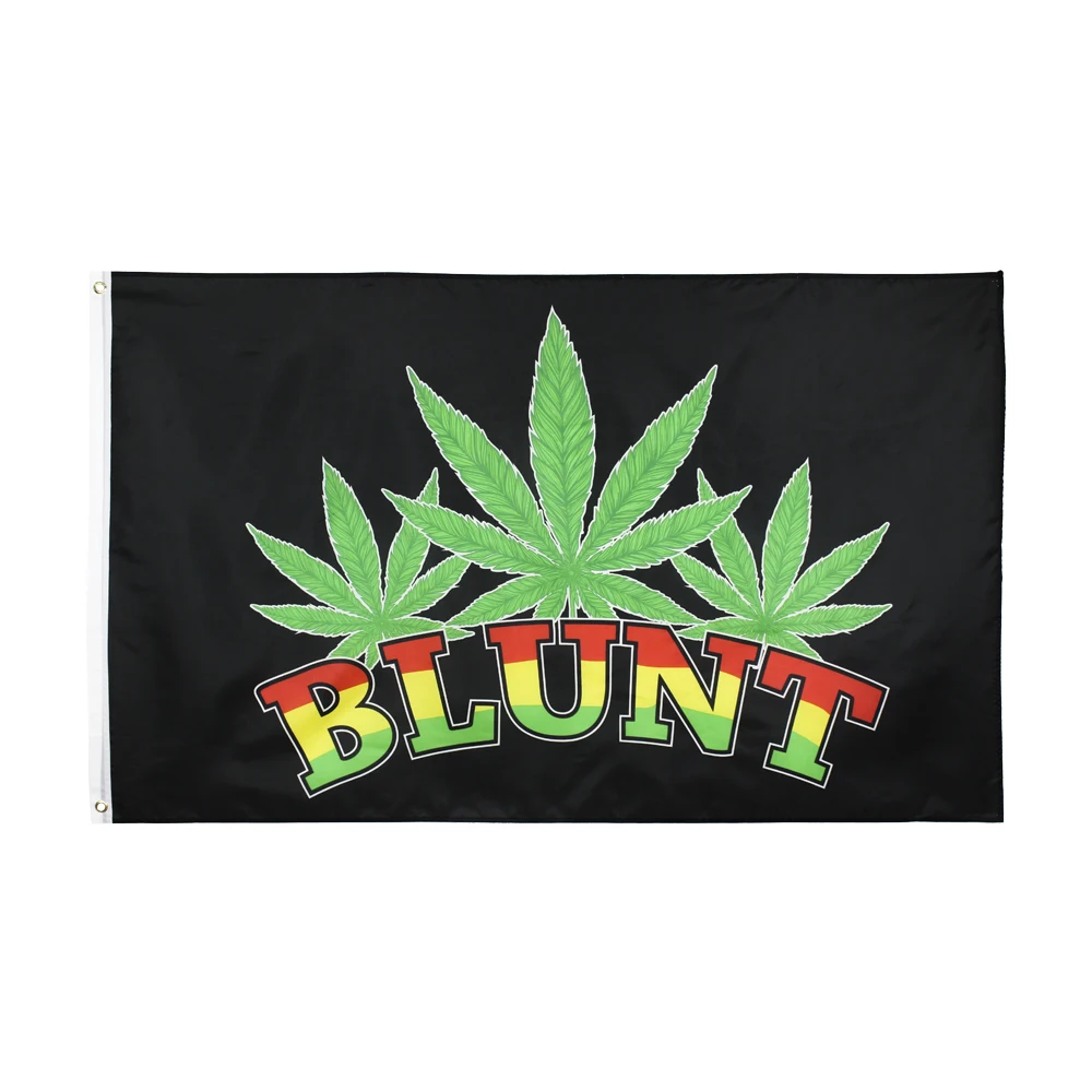 

Yehoy 90x150cm Bar Party Music Festival Tattoo Shop weed blunt Flag