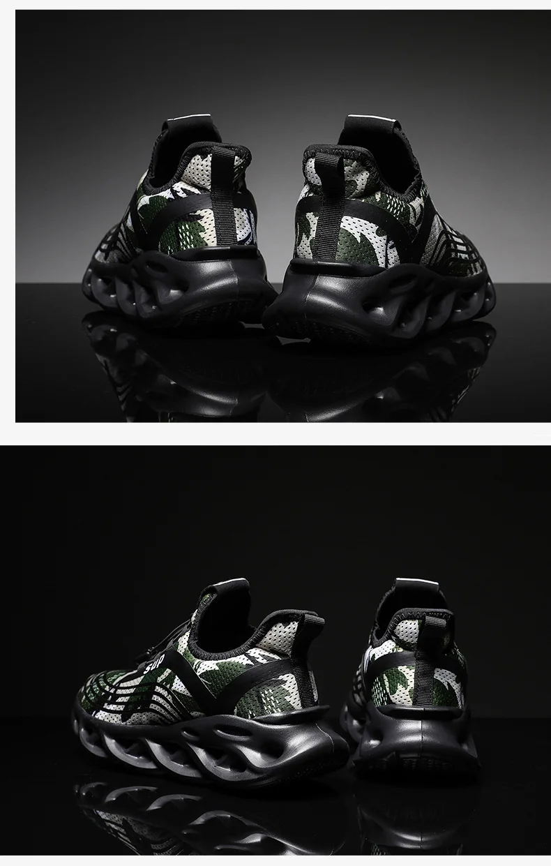 Беговые кроссовки; нескользящий светильник; Zapatos; крутой Корейский мужской черный дышащий амортизатор