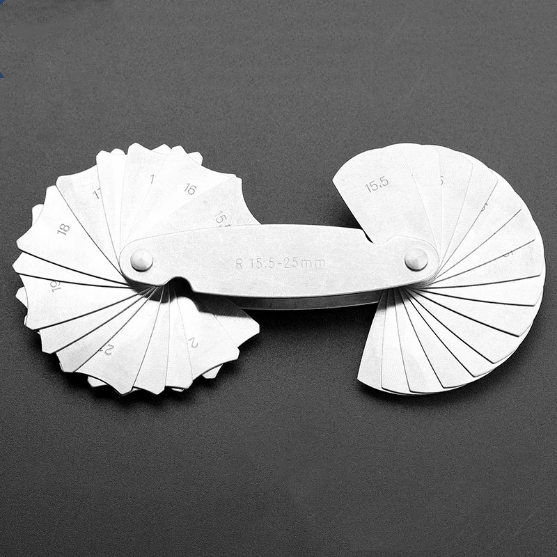 Quality metal Radius ruler Professional Surveying And Mapping Drawing Tools Foot Ten Kinds Of Style Multipurpose Template Ruler