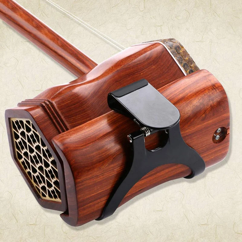 Portable Erhu Holder Erhu Waist Support Musical Instrument Accessories Black