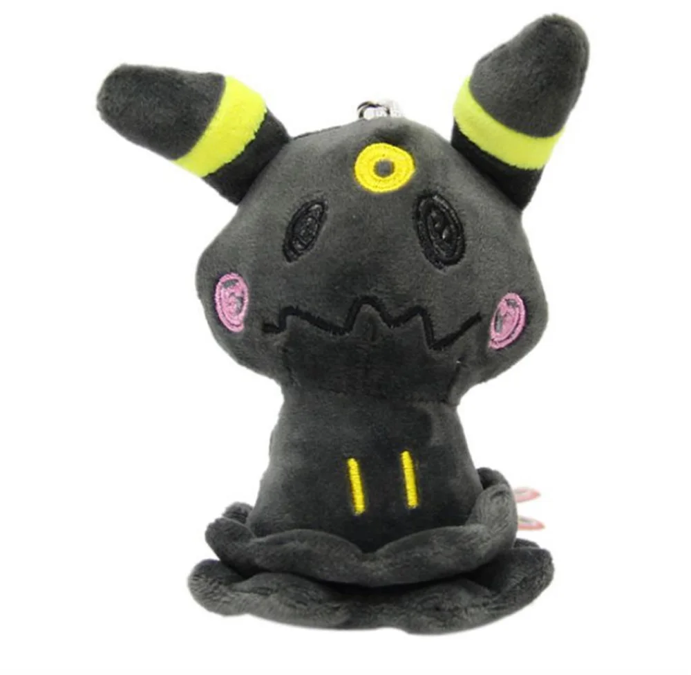 Новая плюшевая кукла Ditto Metamon Charmander Squirtle Snorlax Pikchu Eevee Espeon Flareon Jolteon Sylveon Umbreon Vaporeon GYTJ - Цвет: Umbreon Mimikyu 10cm