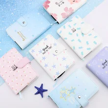 Фортуна канцелярские принадлежности вишневый цвет свиной кожи ручка страницы Pu Магнитная защелка ноутбук А6 блокнот тетрадь для студентов