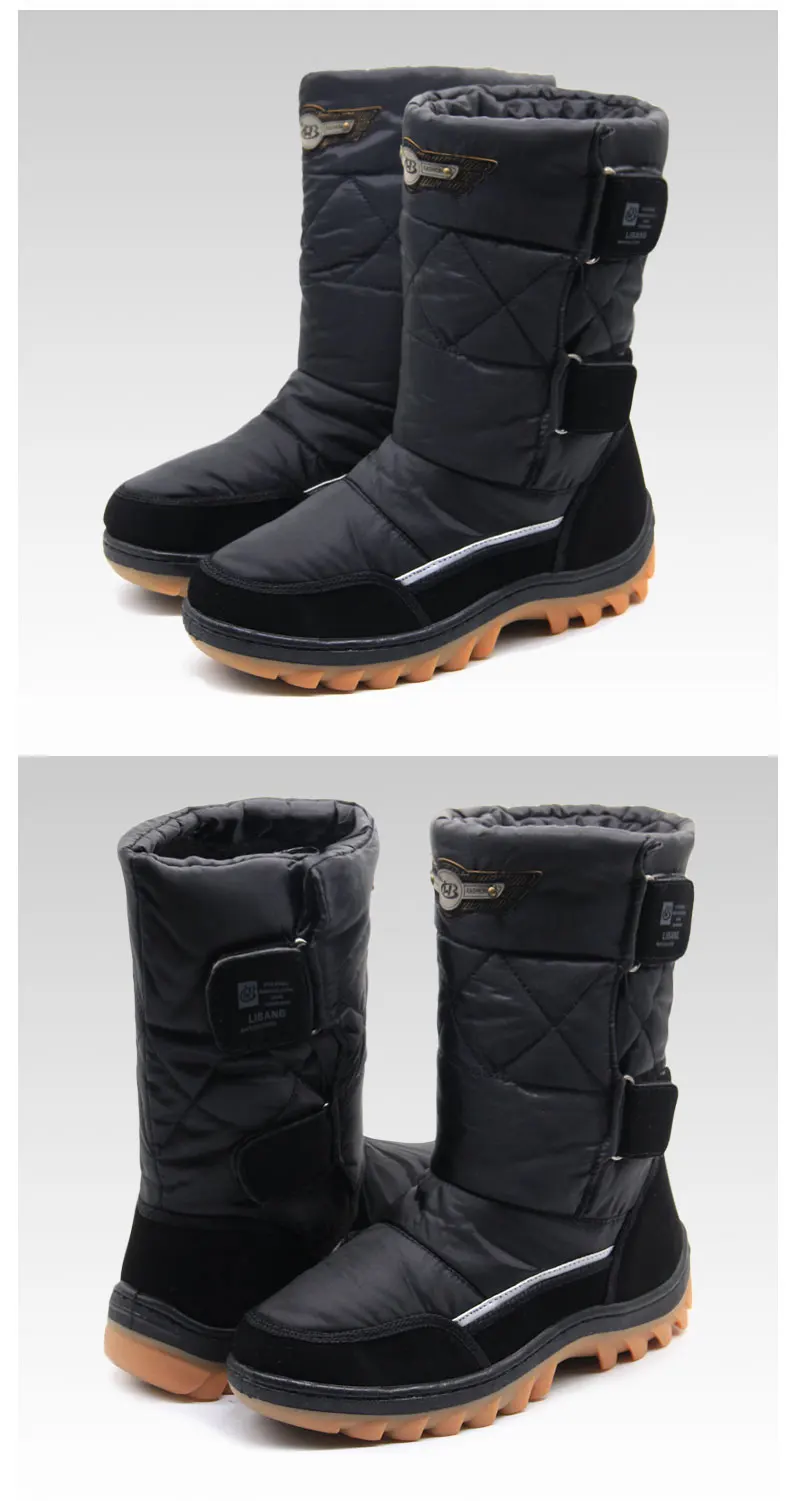GOGC boots men mens snow boots winter shoes for men shoe winter army boots high top boots snow boots men winter boots men LB388