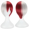 My Hero Academia Boku no Hiro Akademia Shoto Todoroki Shouto White And Red Head Costume Cosplay Wig Accessories ► Photo 2/6