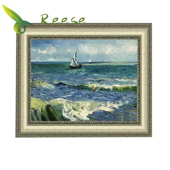 

Full Diamond Embroidery Saint Marley's Sea View Diy Diamond Painting Van Gogh Decoration For Living Room A Good Gift For Family