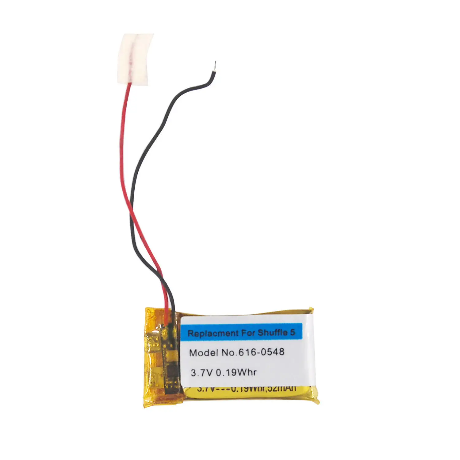 

Replacement Internal Li-polymer Battery for iPod Shuffle 4 Generation