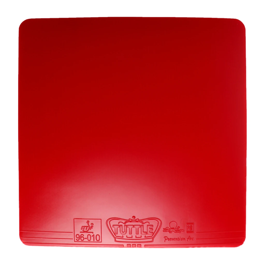 Профессиональный Настольный теннис весло летучая мышь резиновая губка пинг понг резина для циклического привода Быстрая атака - Цвет: Red 8x8cm