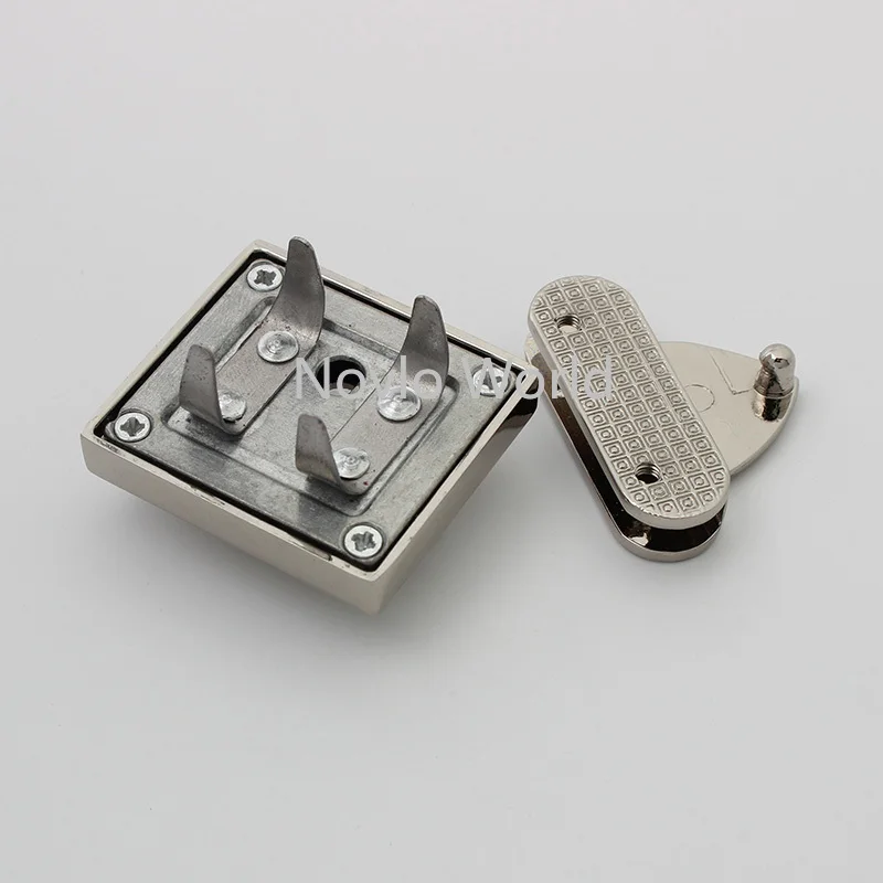 Nolvo World 2-10 pieces 48*39mm 4 colors Push bag lock Handbags lock hardware Locks for bags