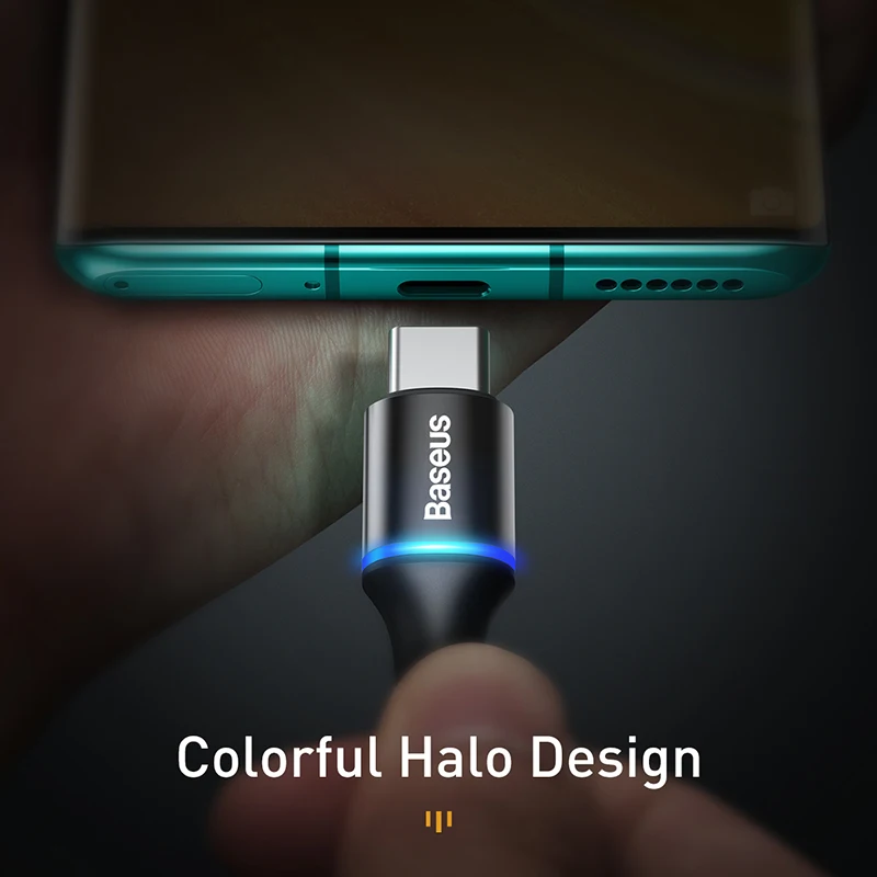 Baseus 60 Вт с разъемом USB Type C кабель быстрое зарядное устройство провод шнур PD USBC c