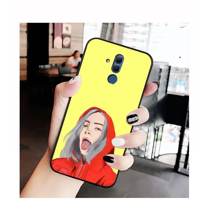 A10 MaiYaCa Billie Eilish 13 девушка чехол для телефона для huawei Y9 Y7 Y6 II Y5 II Y7 Prime - Цвет: A10