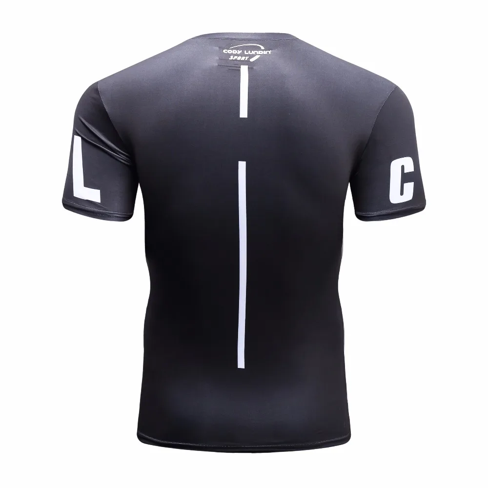  Men's Compression T-Shirt 3D Printed Compression Body Building Shirt for Men Short Sleeve Summer Sl