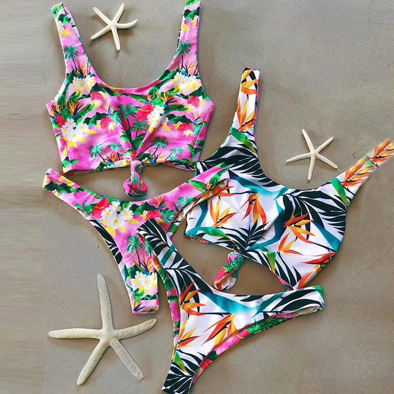 

Tankini Two Piece Swimsuit for Women Sexy Bathing Suit Grils Swimwear High Waist Bikini Push Up Swimming Suit for Women 2019