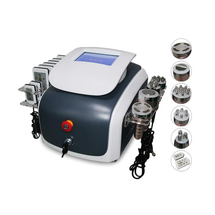 

Best Selling 6 in 1 RF Face Lifting Cavitation Body Slimming Machine