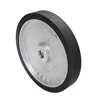 350*50mm Rubber Contact Wheel Belt Grinder Wheel Dynamically Balanced ► Photo 2/4