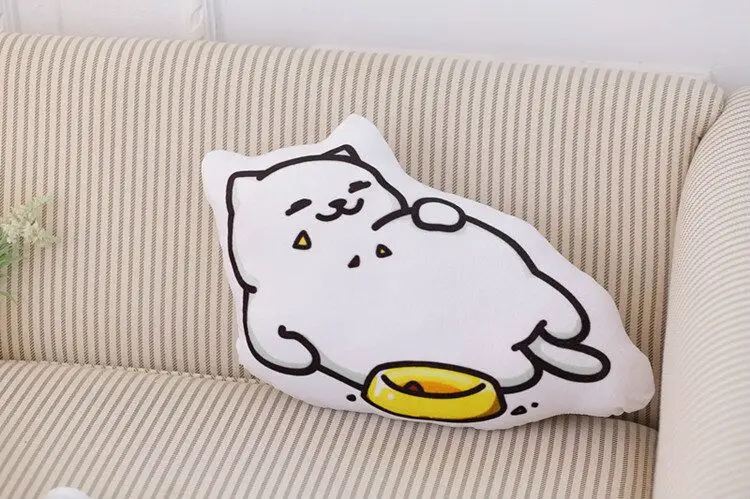 Аниме кошка двор Neko Atsume сопутствующие товары подушка задняя подушка может быть напечатан логотип