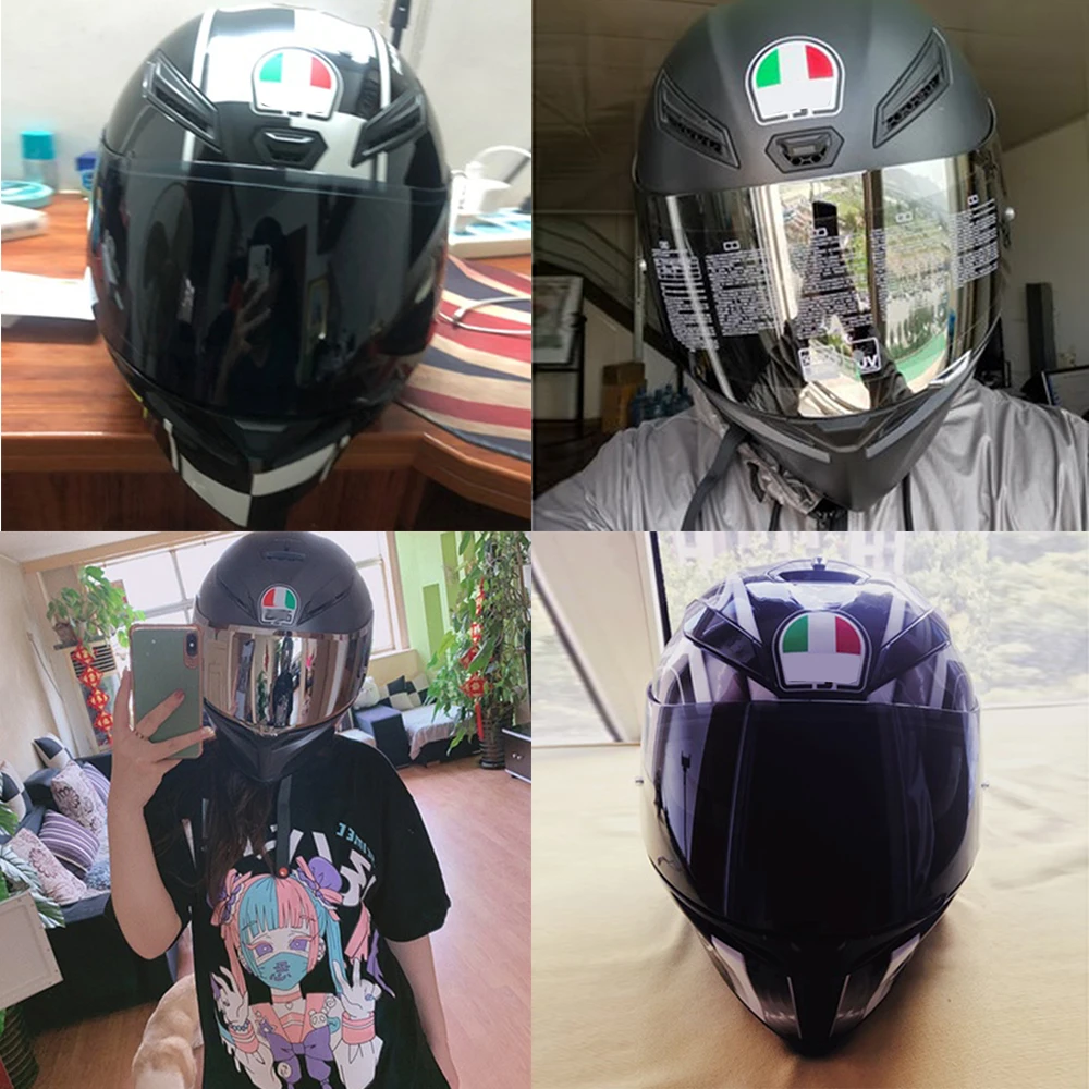 Agv K1 Silver Visor