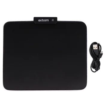 

Colorful Glowing Mouse Pad Home Office Mouse Mat Practical Gaming Mouse Pad Laptop Computer Mouse Pad