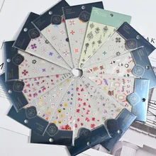 

3D Ferrite Series Original Nail Sticker Frosted Translucent Cartoon Fake Nail Accessories Nail Design Lovely Decoration Kawaii#1