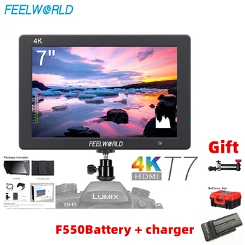

Feelworld T7 7 Inch IPS 1920x1200 HDMI On Camera Field Monitor Support 4K Input Output Video Monitor for DSLR Canon Nikon Sony